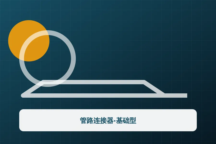 管路连接器·基础型应用示意图