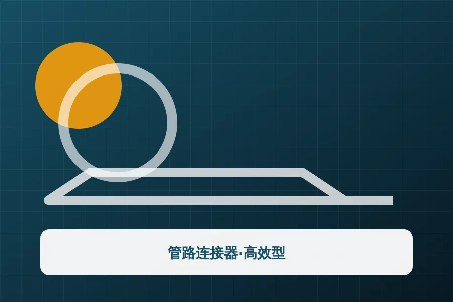 管路连接器·高效型应用示意图